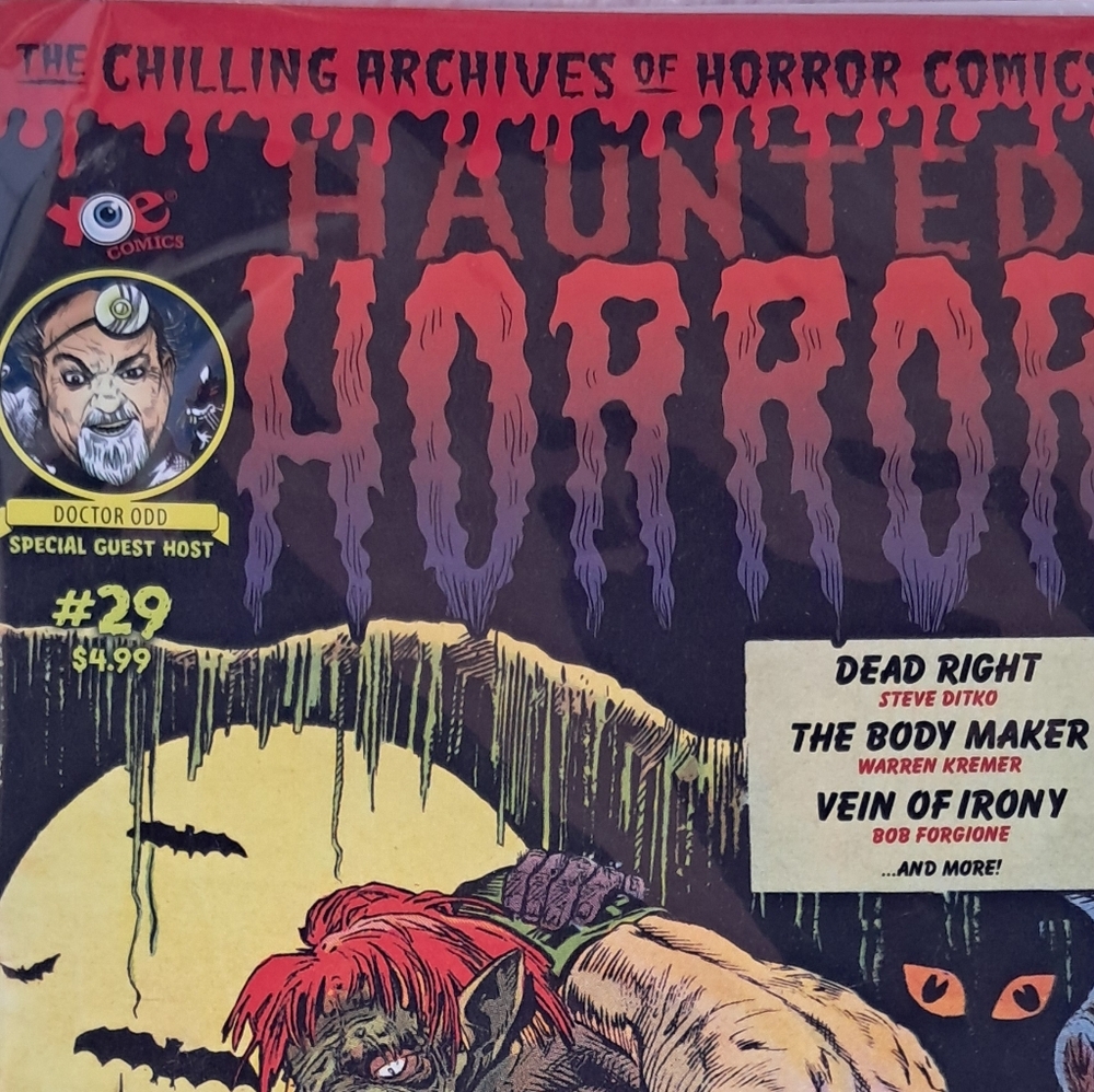 #29 Vintage-Style Comic Art Print - Black & Red - Picture 4 of 4